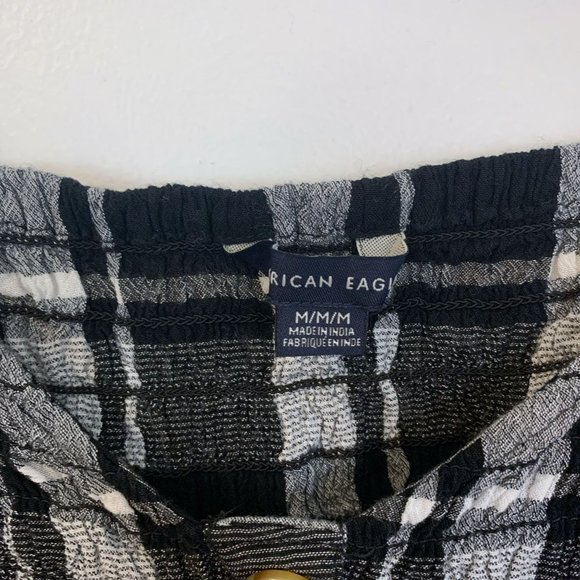 [SOLD] American Eagle Plaid Crop Top - Picture 4 of 7